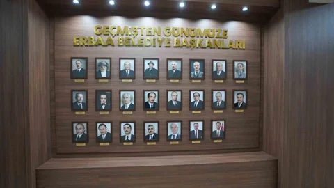 Erbaa Belediyesi Yönetim Tarihini Sergiliyor