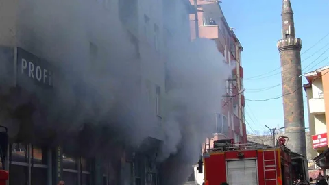 Kars'ta Yangın Paniği Yaşandı