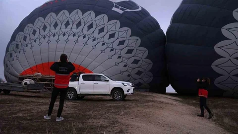 Sıcak Hava Balonlarına Denetim Yapıldı