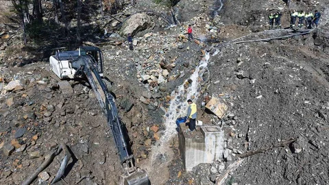 Muğla'da Su İsale Hattı Yenileme Çalışması