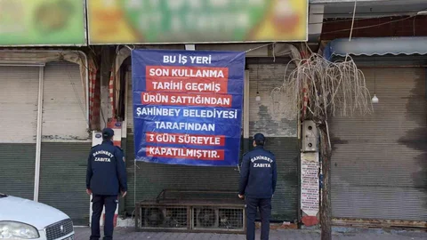 Şahinbey'de İki İş Yeri Kapatıldı