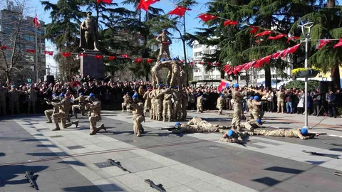 Trabzon'da Jandarma Gösterisi