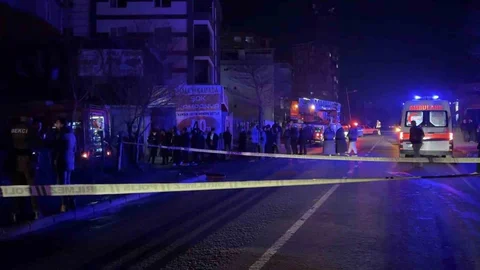 Samsun'da Çatı Yangını Ortaya Çıktı