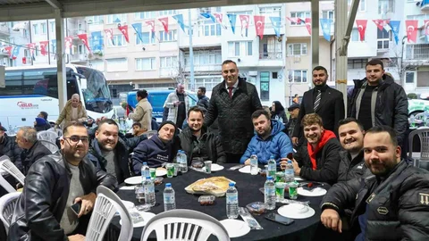 Bursa Yıldırım'da Bereket Sofrası Kuruldu