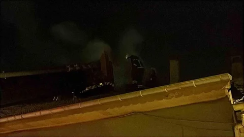 Burdur'da Müstakil Evde Yangın Çıktı