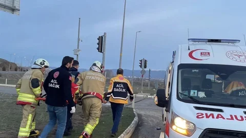 Bingöl'de Trafik Kazası Gerçekleşti
