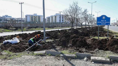 Diyarbakır'da Peyzaj Çalışmaları Başladı