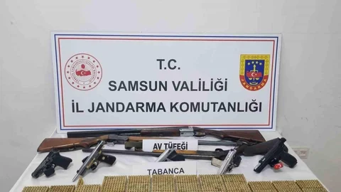 Samsun Canik'te Jandarma Operasyonu