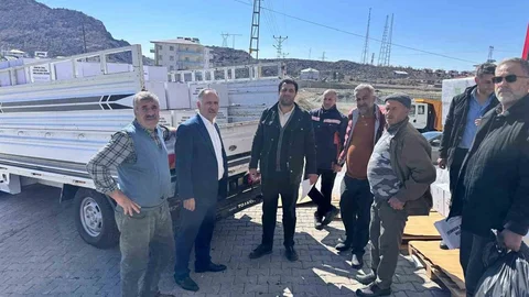 Sincik'te Bin Aileye Yardım Kolisi Dağıtıldı