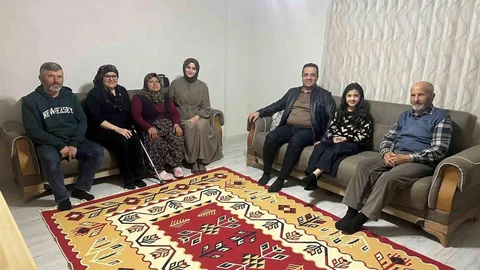 Kaymakam Dalak Şehit ve Gazi Aileleriyle Buluşuyor