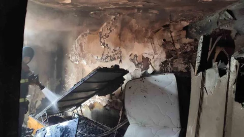 Edirne'de Yangın, Çocuk Üzüntüsüyle Sonuçlandı