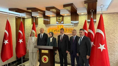 Bakan Göktaş Batman'da Temaslar Gerçekleştirdi