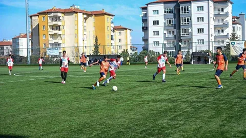 Denizli'de Mahallemde Maç Var Turnuvası Başladı