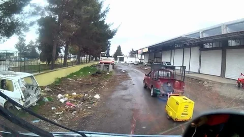 Şanlıurfa'da Düşme Tehlikesi Yaşandı