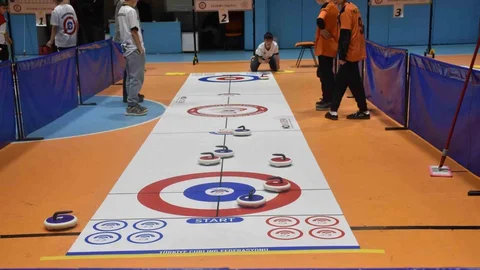 Yıldız Erkekler Floor Curling Şampiyonu Osmanköy Ortaokulu