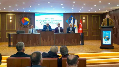 Erzurum'da ETSO Meclis Toplantısı Yapıldı