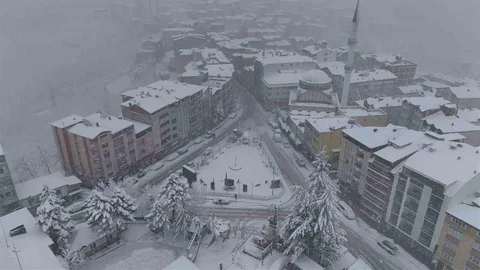 Ordu'da Yüksek Kesimlere Kar Yağdı