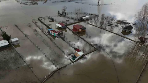 Edirne'de Taşkın İzleri Görüntülendi