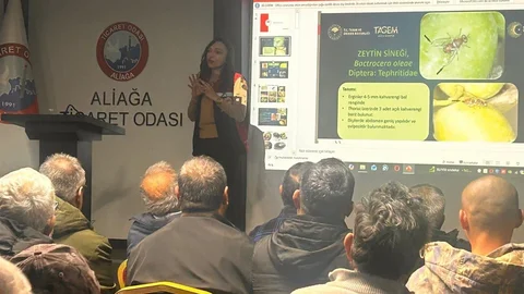Aliağa'da Tarımsal Eğitimler Devam Ediyor