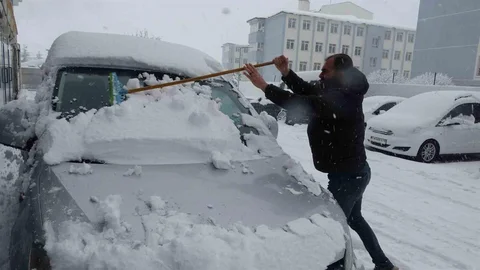 Bitlis'te Kar Yağışı Etkili Oldu