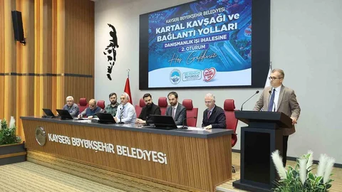 Kayseri'de Kartal Kavşağı Projesi İlerliyor