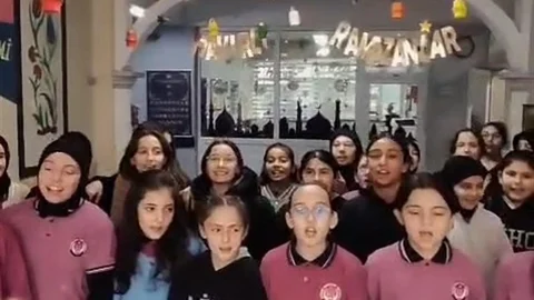 Rize'de Öğrencilerden Ramazan Coşkusu