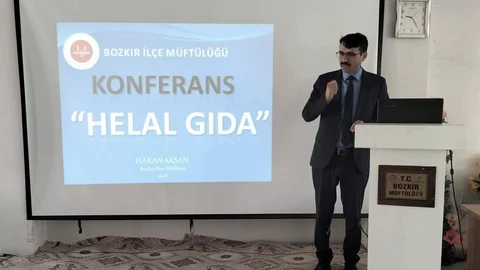 Konya Bozkır'da Helal Gıda Konferansı
