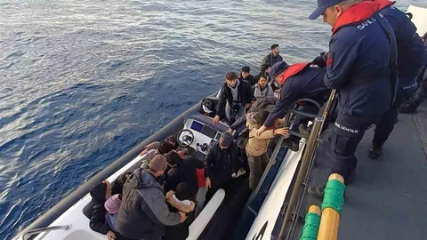 Muğla'da Düzensiz Göçmen Operasyonu