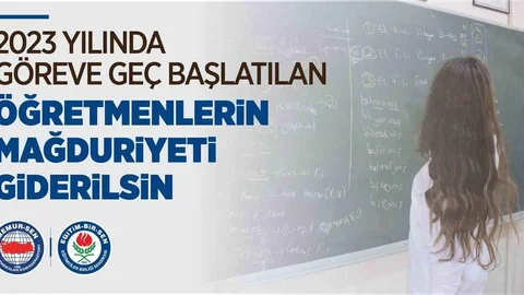 Eğitim-Bir-Sen'den Öğretmenlere Destek Çağrısı