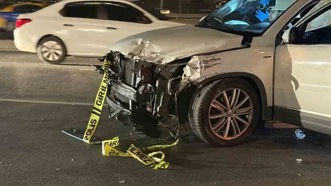 Esenyurt'ta Motosiklet Kazası