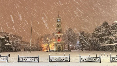 Erzincan'da Kar ve Çığ Uyarısı
