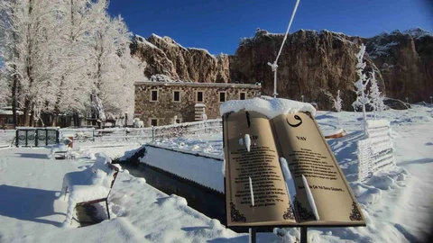 Van'da Kar Yağışı Manzaraları