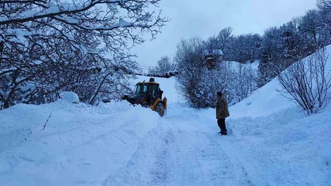 Artvin'de 80 Köy Yolu Kapandı