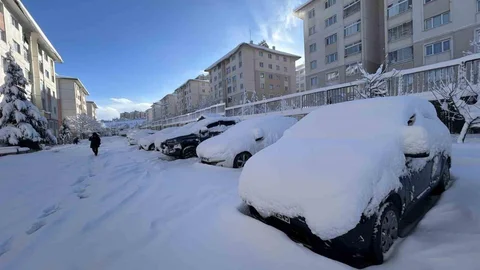 Van'da Yoğun Kar Yağışı Etkili Oldu