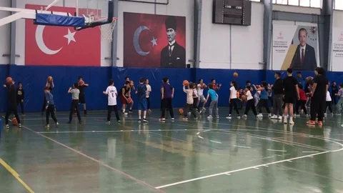 Bilecik'te Basketbol Antrenmanları Devam Ediyor