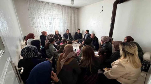 Yılmaz Gazikent'te Mahalle Ziyaretleri Yaptı