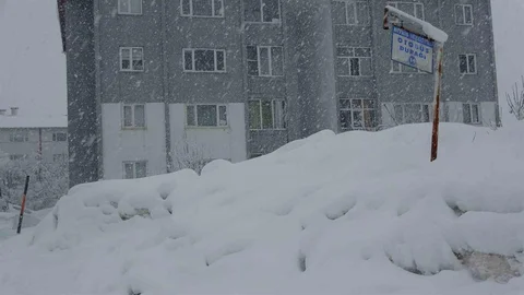 Bitlis'te 304 Köy Yolu Kapandı