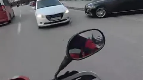 Eskişehir'de Ters Yönde Giden Araç