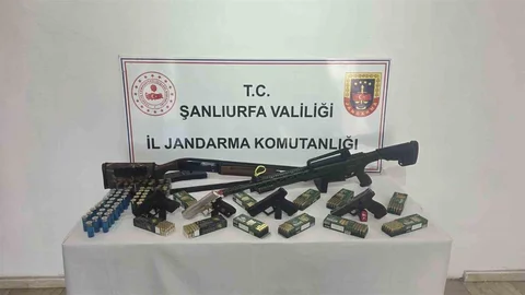Şanlıurfa'da Ruhsatsız Silah Operasyonu Yapıldı