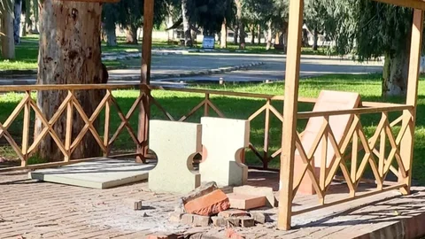 Berdan Barajı Mesire Alanında Oturma Grupları Tahrip Edildi