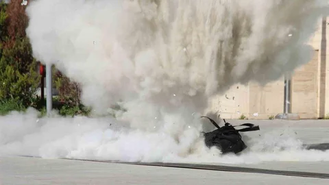 İzmir'de Bomba Tatbikatı Gerçekleştirildi