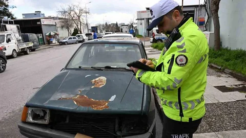 Manisa'da Hurda Araçlar Kaldırılıyor