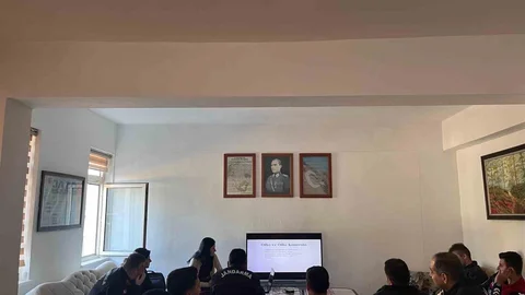 Jandarma Personeline Eğitim Verildi