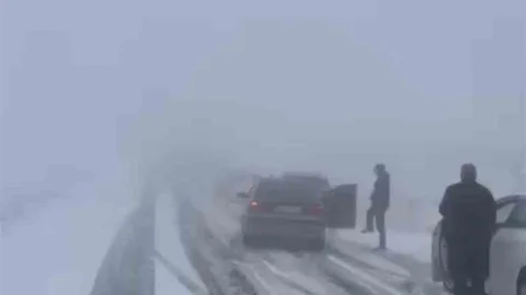 Viranşehir'de Kar Yağışı Etkili Oldu