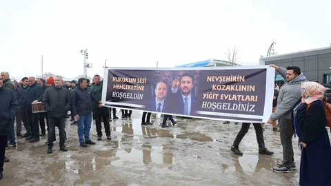 Adalet Bakanı Nevşehir'de Coşkuyla Karşılandı