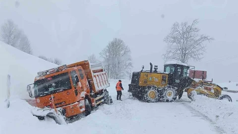 Ordu'da Kapanan Yollar Açıldı