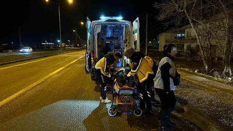 Ereğli'de Motosiklet Kazası Yaşandı