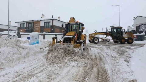 Aziziye’de Kış Koşullarına Karşı Mücadele