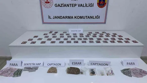 Gaziantep'te Uyuşturucu Operasyonu