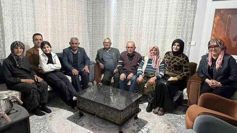 Bahadırlar'da Gazilere Anlamlı Ziyaret